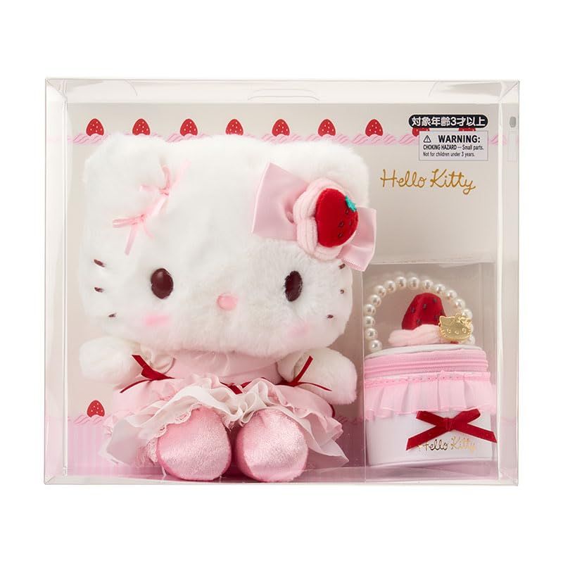 サンリオ(SANRIO) ぬいぐるみ&アクセサリーケースセット（いちご