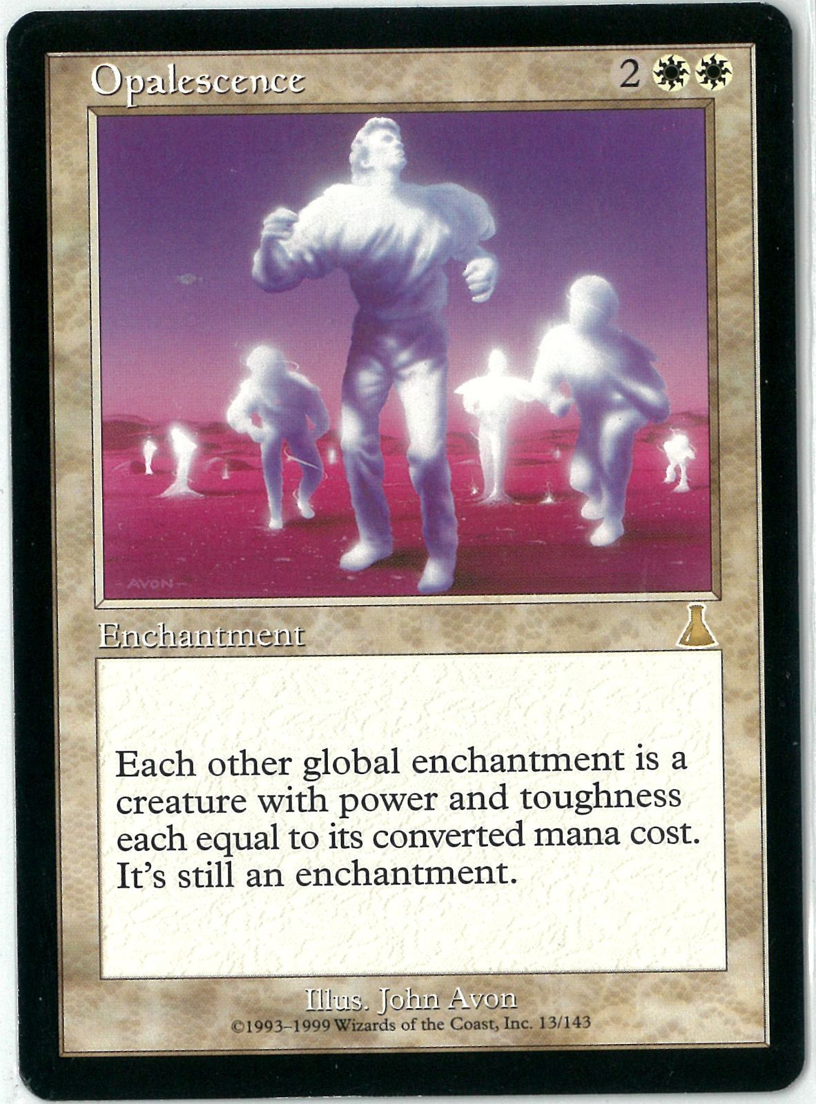 MTG/英語版/オパール色の輝き/Opalescence/ウルザズ・デスティニー/UDS