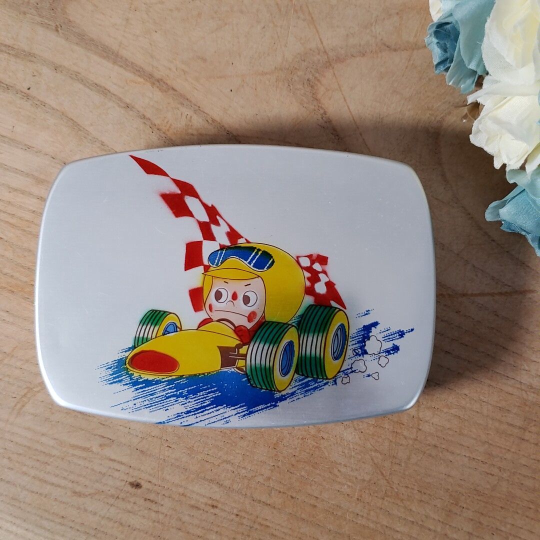 昭和レトロなお弁当箱 アルミ弁当 クラウン印 ホクセイ レトロポップ