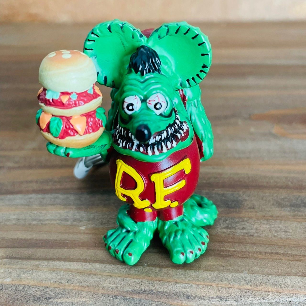 新品 🇺🇸 RatFink キーリング 【ハンバーガー】キーホルダー ラット