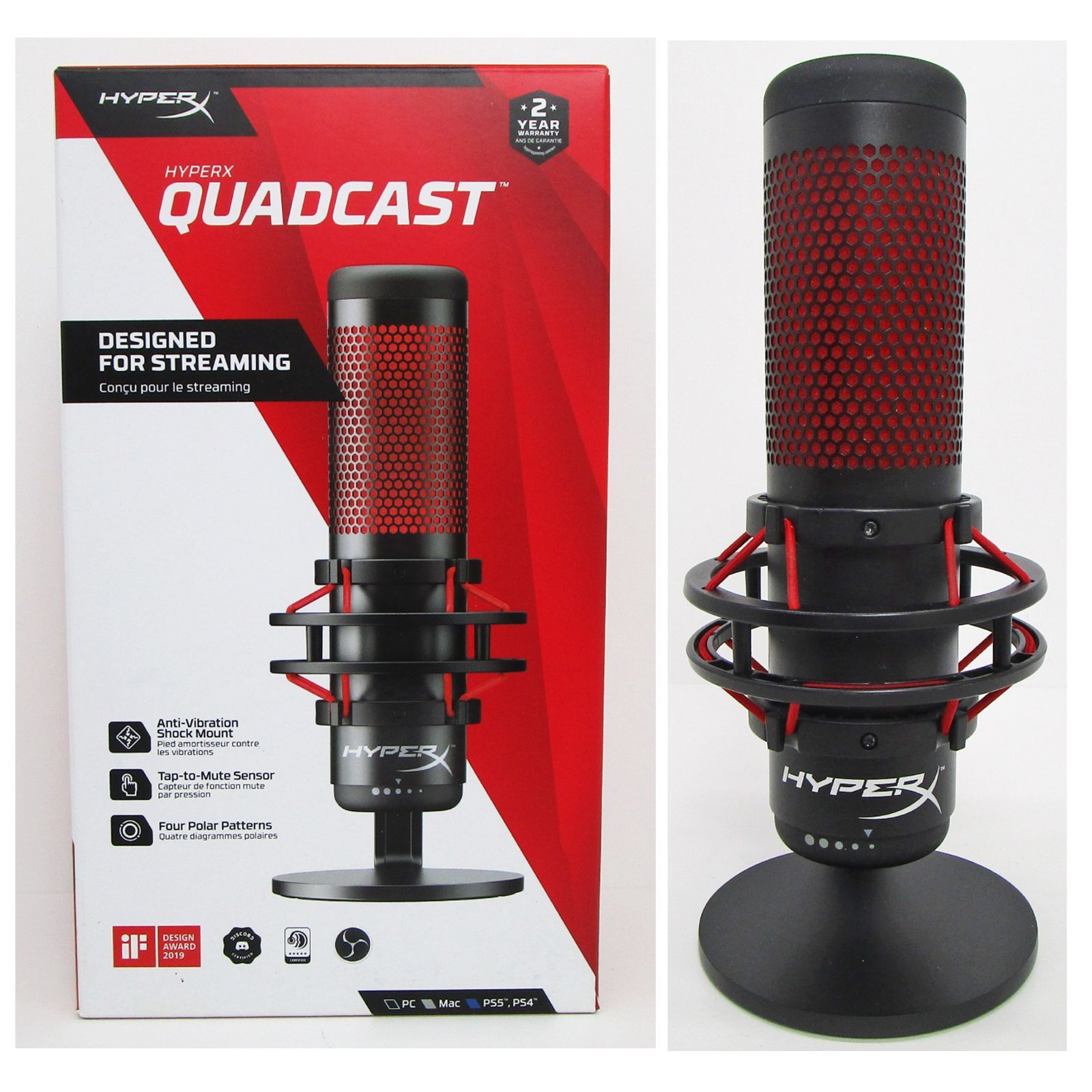 HYPERX QUADCAST USBマイク - メルカリ