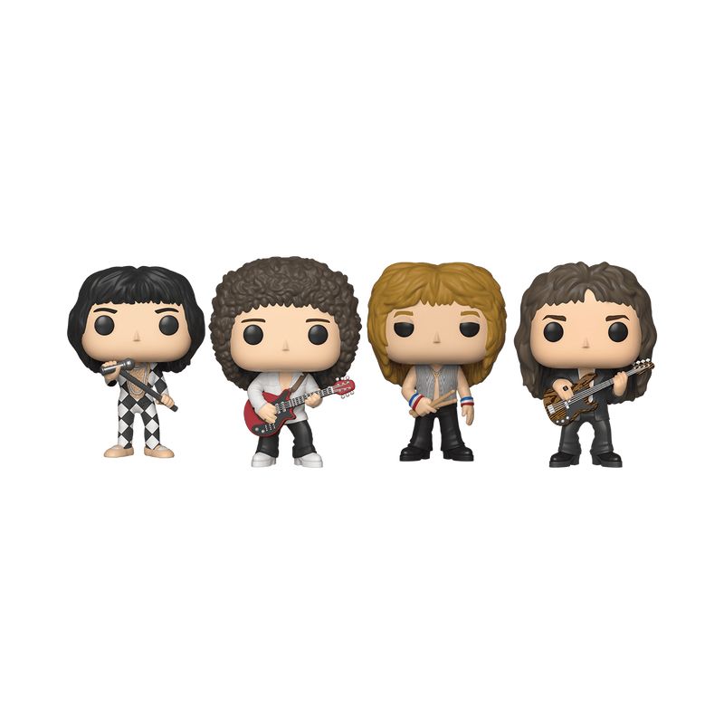クイーン フィギュア 4体セット Pop! Queen Freddie Mercury , Brian