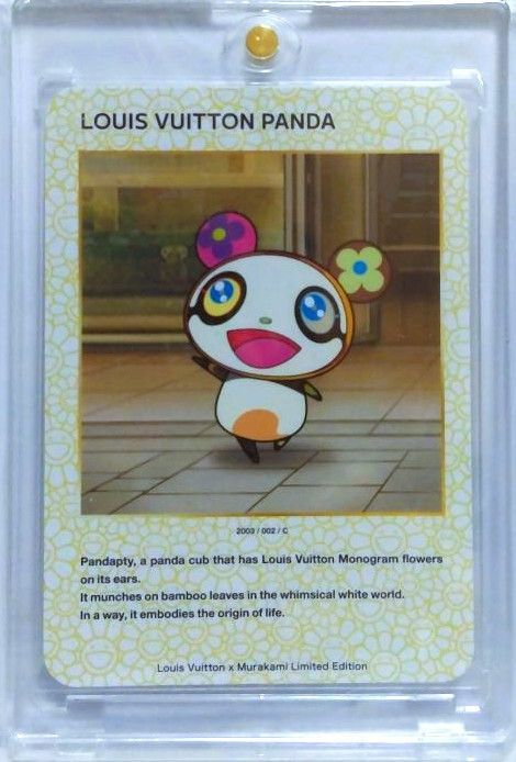 美品】Louis Vuitton x 村上隆 コラボ 限定カード ルイヴィトンパンダ