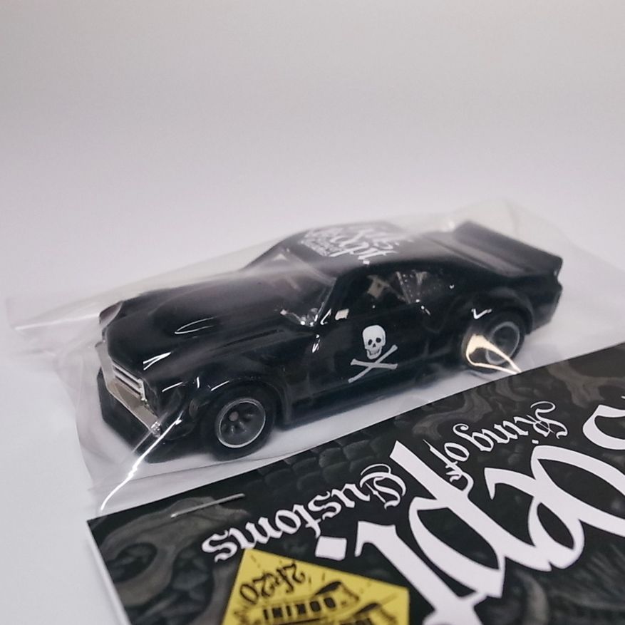 箱付き・カシメもドクロ 】 ホットウィール hellsdept 1/64
