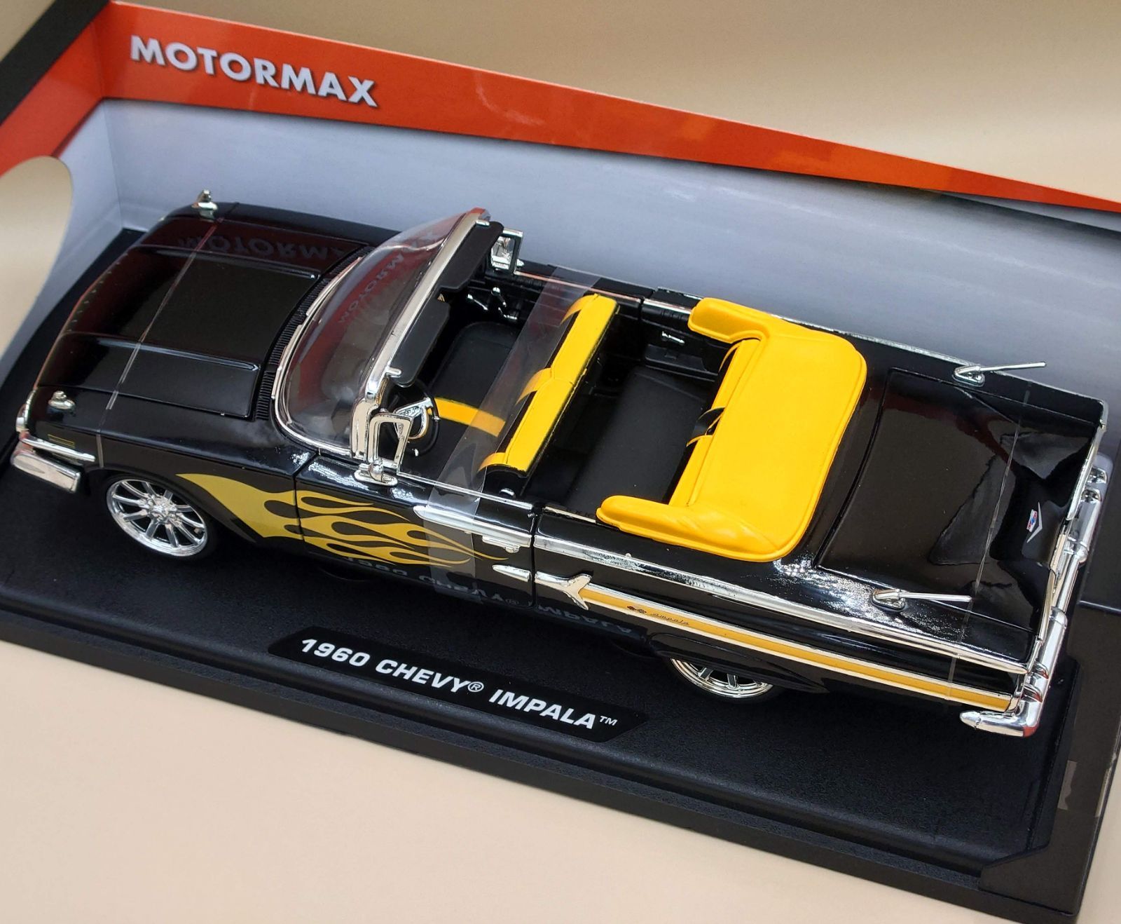 1/18 シェビーインパラ 1960 ブラック/フレーム 1960 MM製 楽天市場