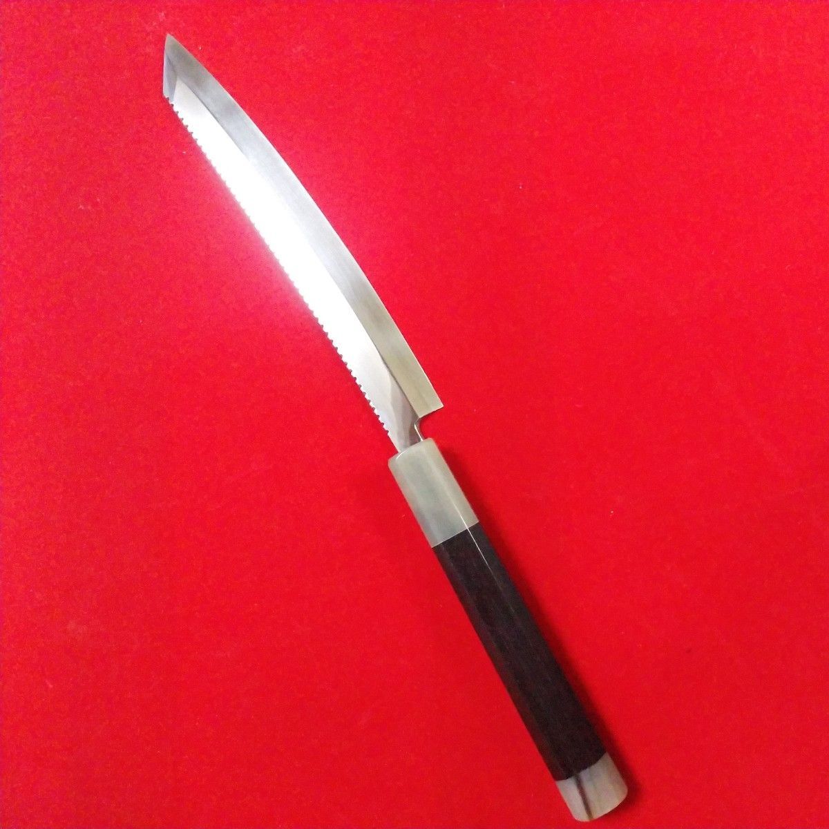 城山刃物製作所(堺業務用刃物メーカー直売)九寸切付柳刃 超鋼スーパー