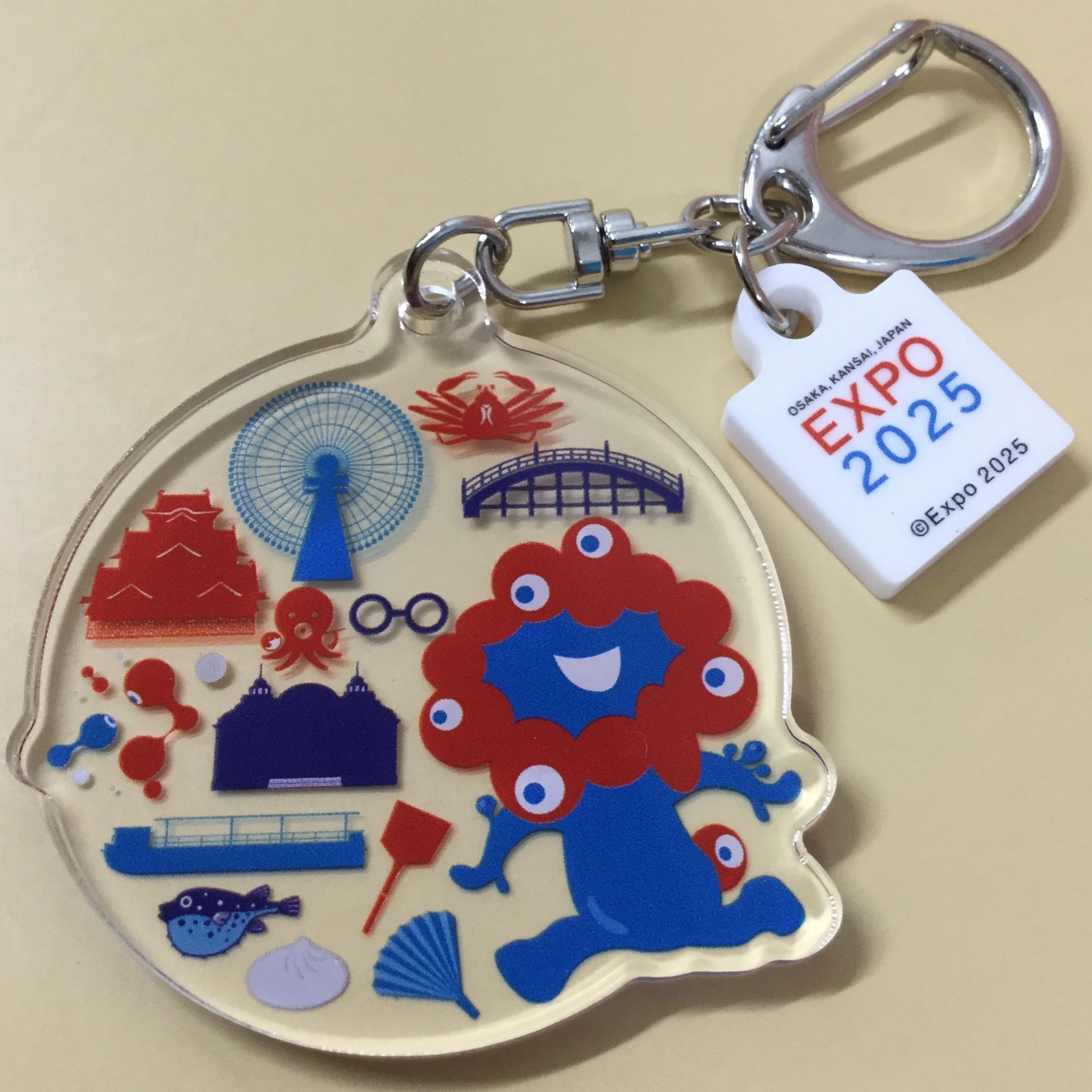 h131【新品・未使用品】大阪万博 EXPO2025 ミャクミャク アクリル