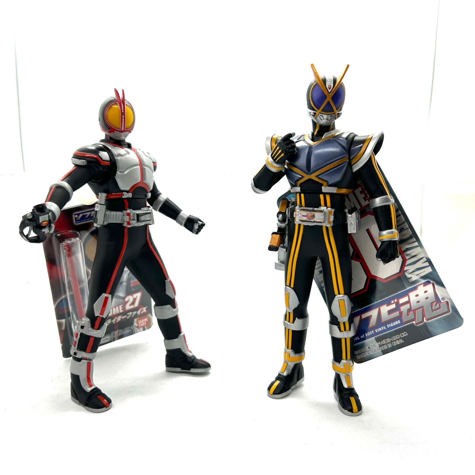 ソフビ魂『仮面ライダー555』より『仮面ライダーファイズ』『仮面