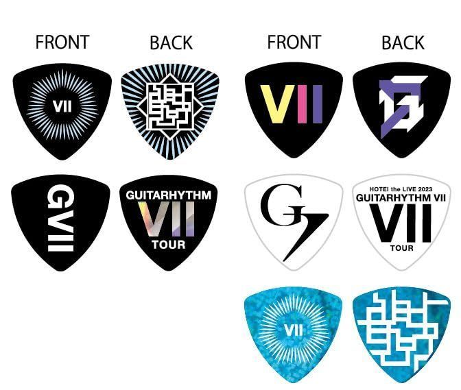特価商品】GVII ピックセット TOUR VII GUTIARHYTHM 2023 布袋寅泰