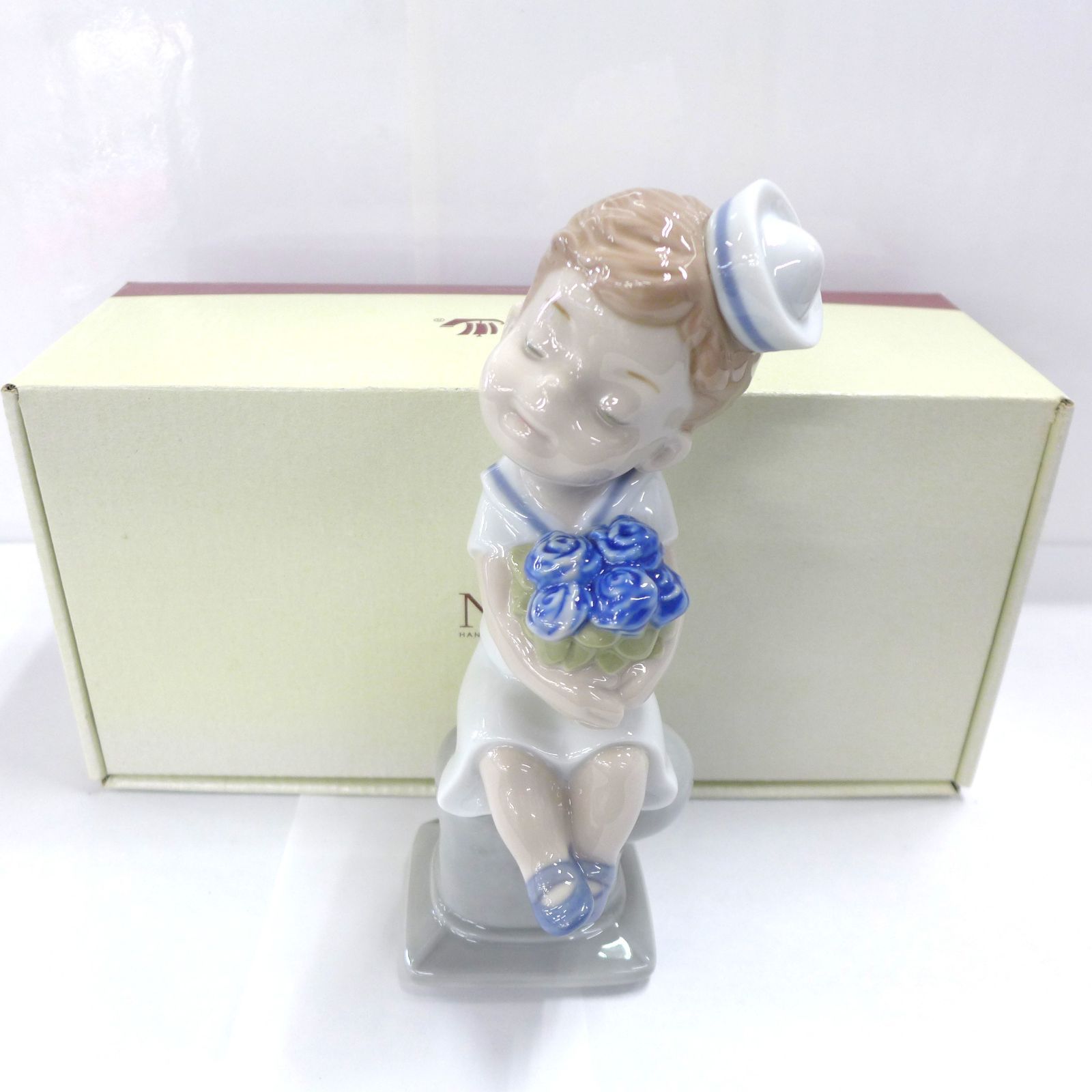 LLADRO リヤドロ社 NAO タカシマヤオリジナル ローズちゃん 陶器 置物