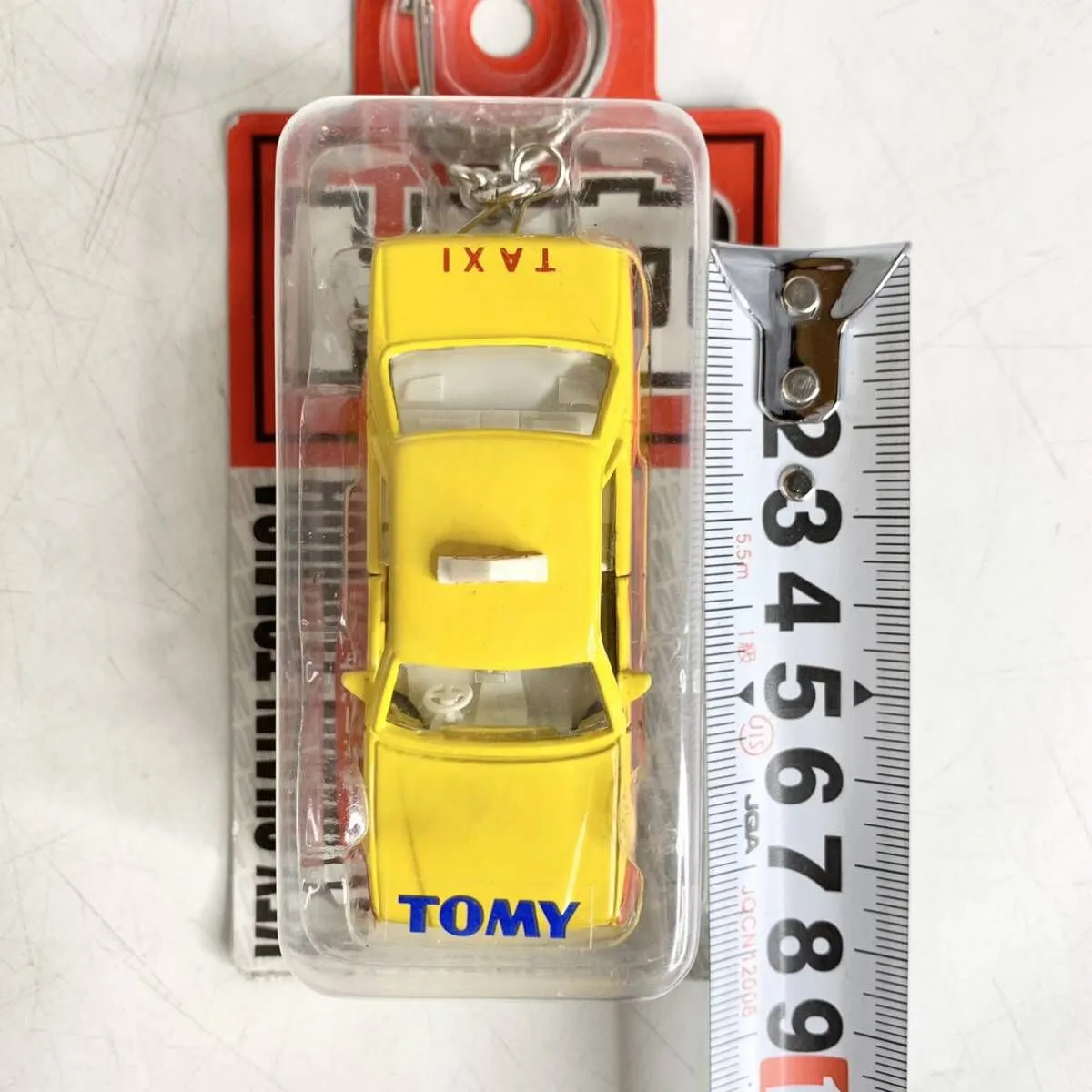 未開封 トミー キーチェーントミカ 1/62 日産セドリックタクシー B3