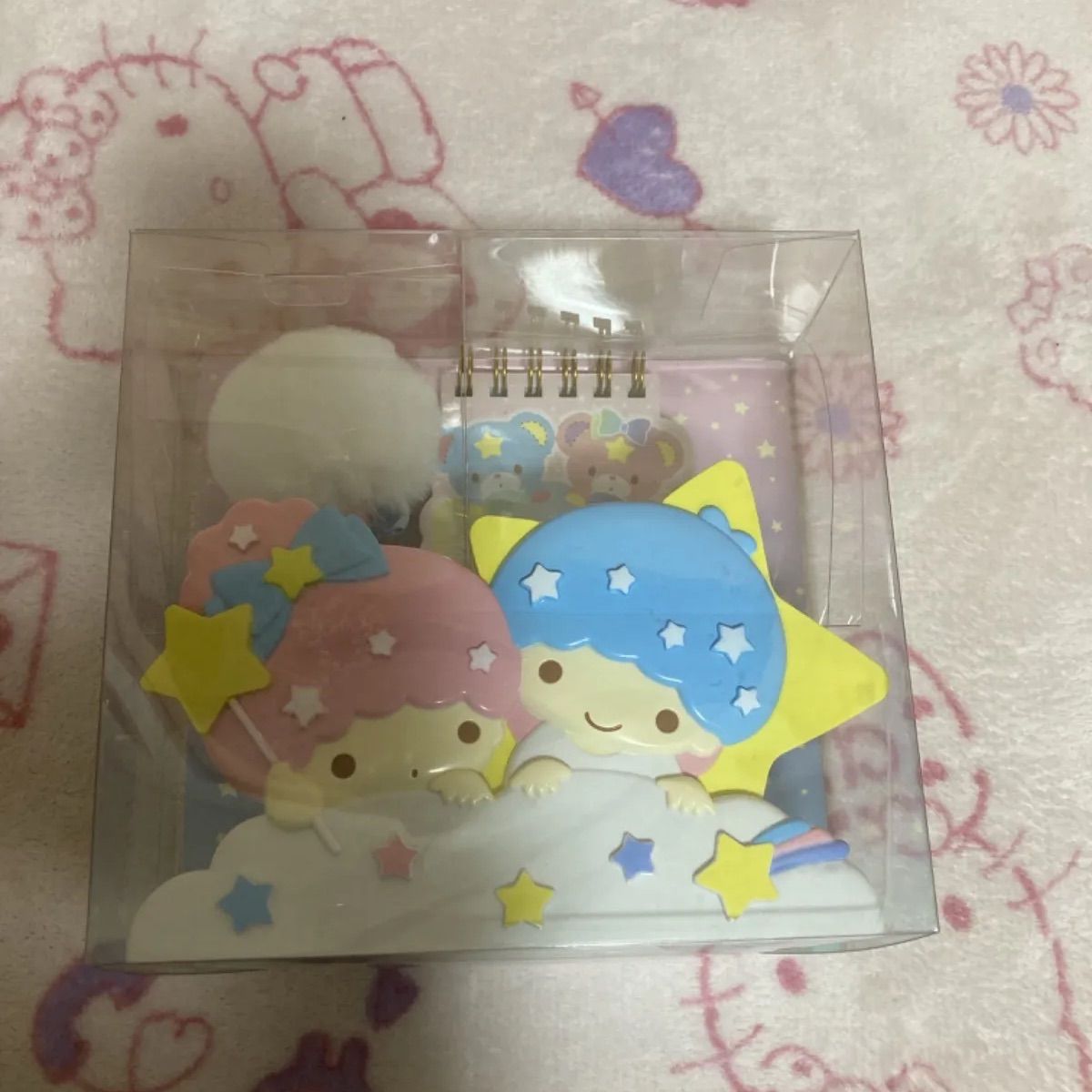 新品未開封 キキララ メモスタンドセット パフポフ サンリオ リトル