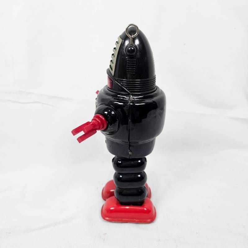 希少】ブリキ ロボット ロビー型 スパーク ゼンマイ式 昭和レトロ