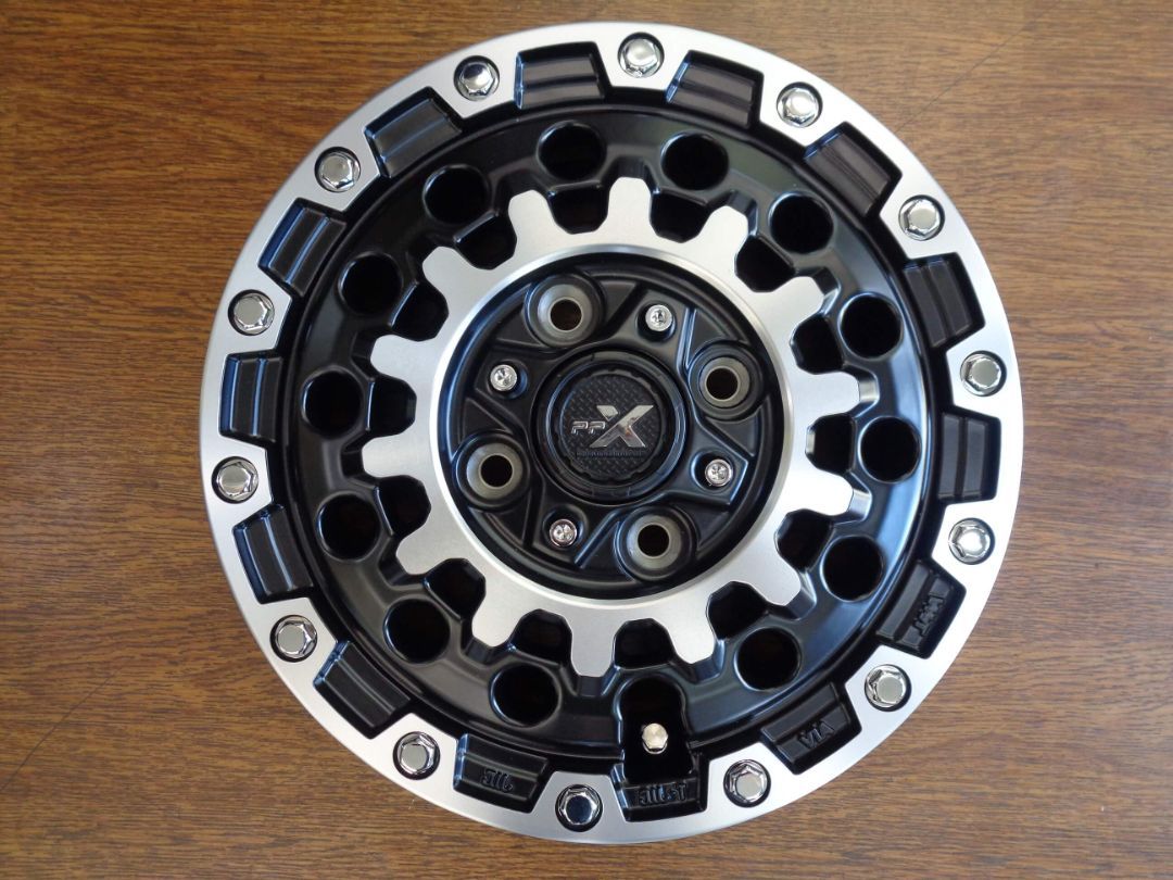 3.5J-12インチ 4H100 +45 共豊 PPX GX14 新品 アルミ ホイール 4本
