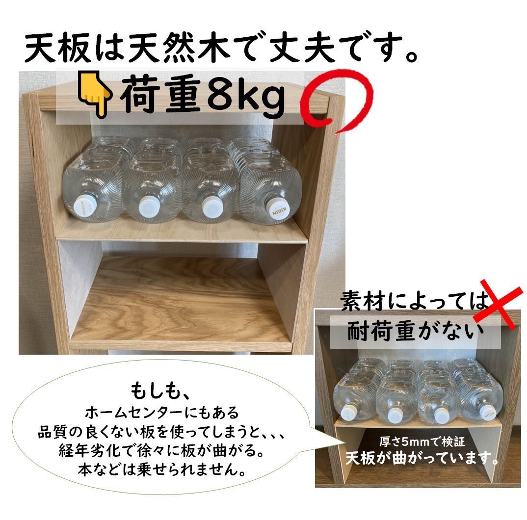 コの字棚 2セット （高さ半分のサイズ）無印良品スタッキングシェルフ