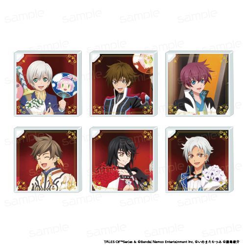 新品・公式】テイルズ オブ シリーズ miniアクリルブロック【D】セット