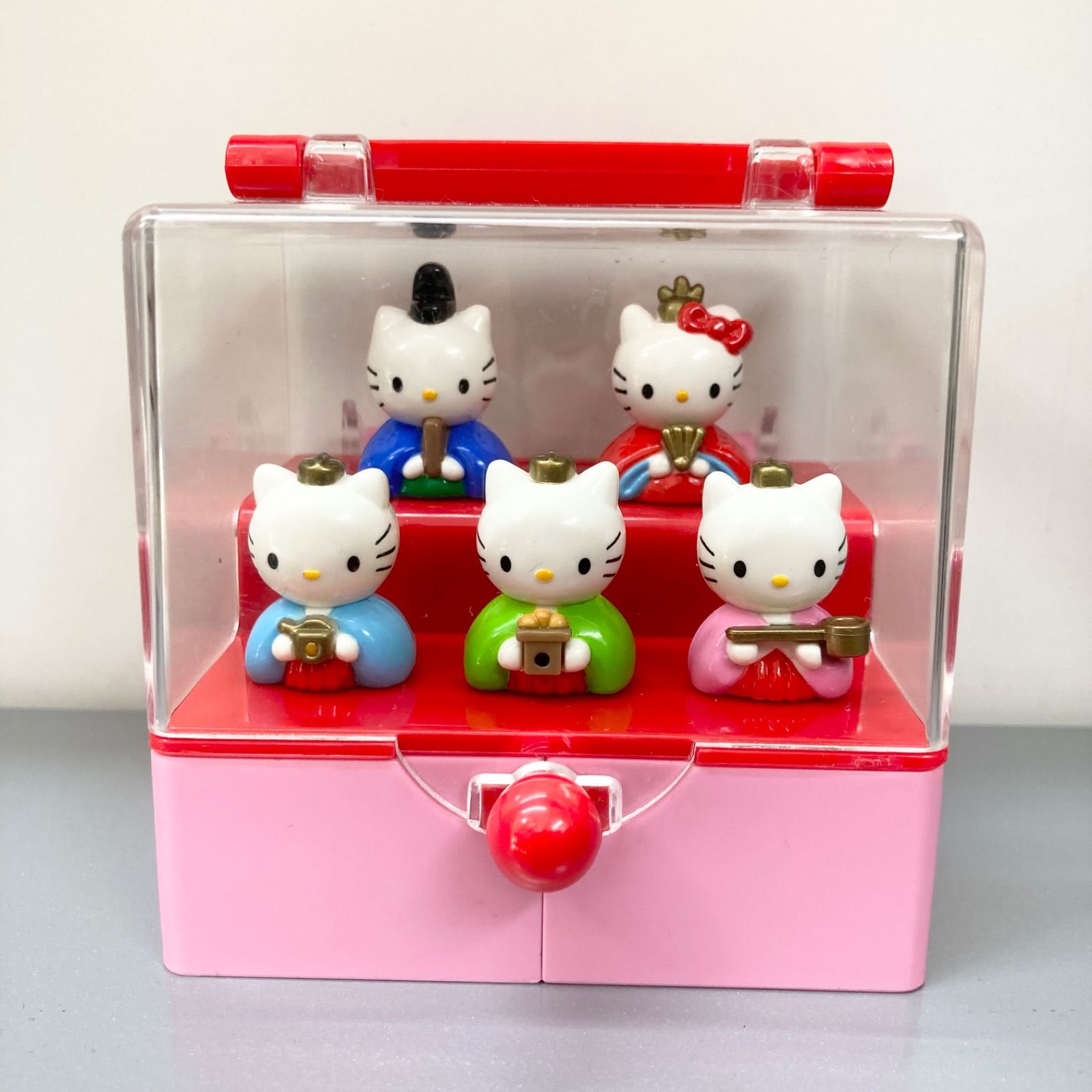 非売品】キティちゃん 雛人形 小僧寿し Sanrio サンリオ 当時もの