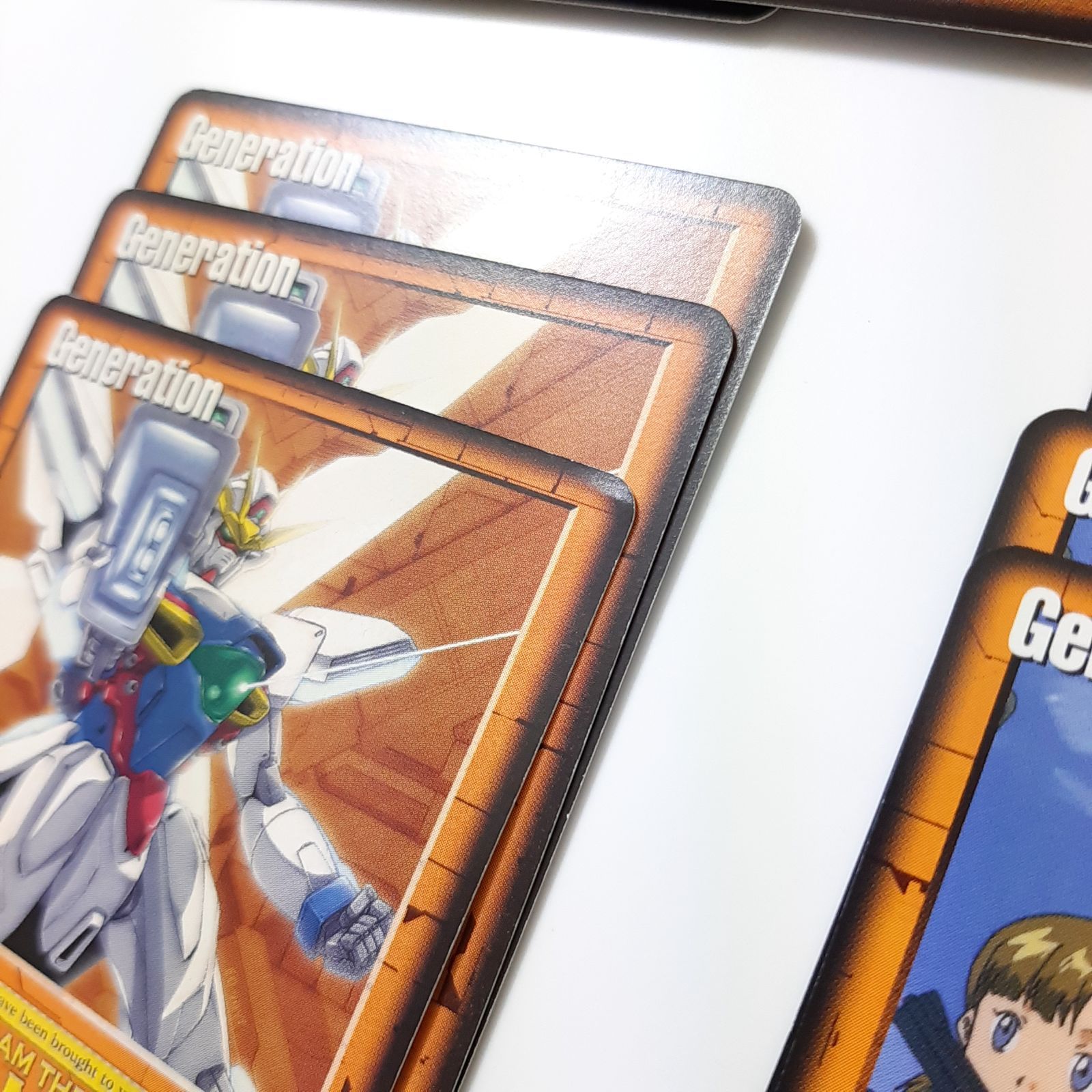 ガンダムウォー 機動新世紀ガンダムX 茶 デッキパーツ 大量セット