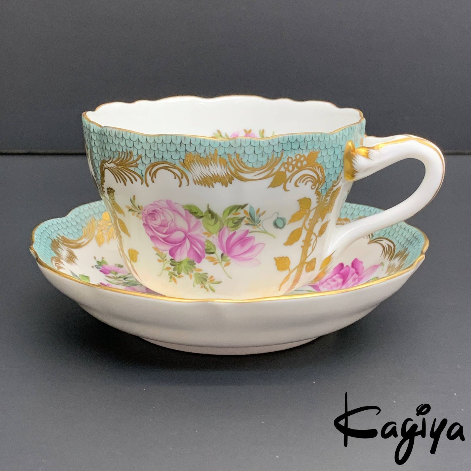 ヘレンド ジュリア カップ＆ソーサー HEREND HVNGARY HANDPAINTED