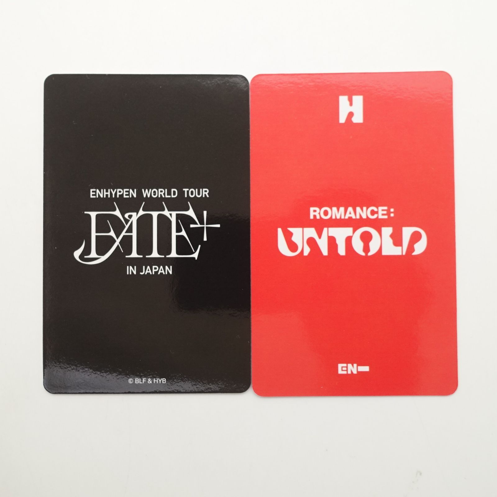 ENHYPEN ヒスン Fate＋ 8000円購入 ROMANCE UNTOLD Weverse 特典