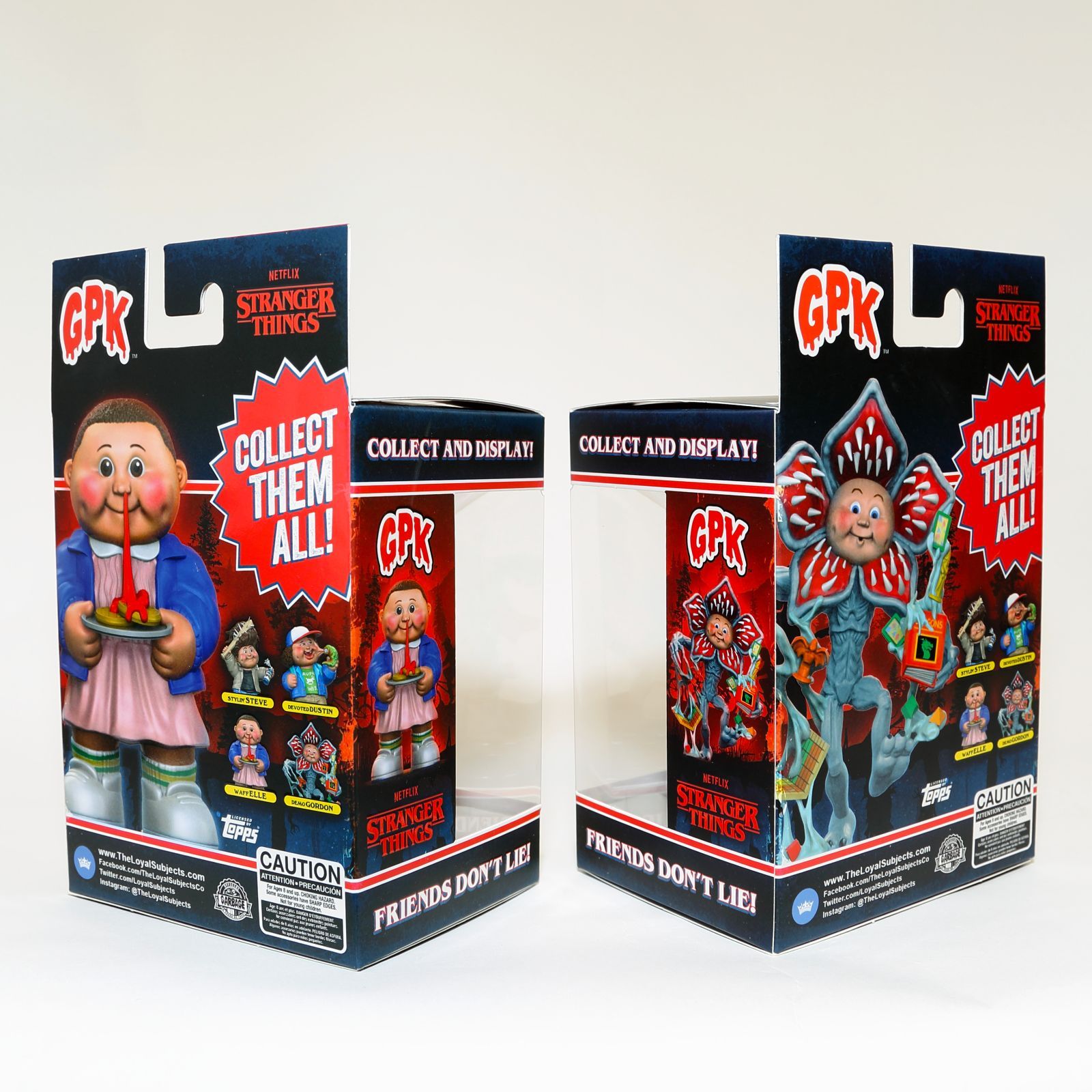 GPK ストレンジャーシングス コラボフィギュア デモゴルゴン＆エル