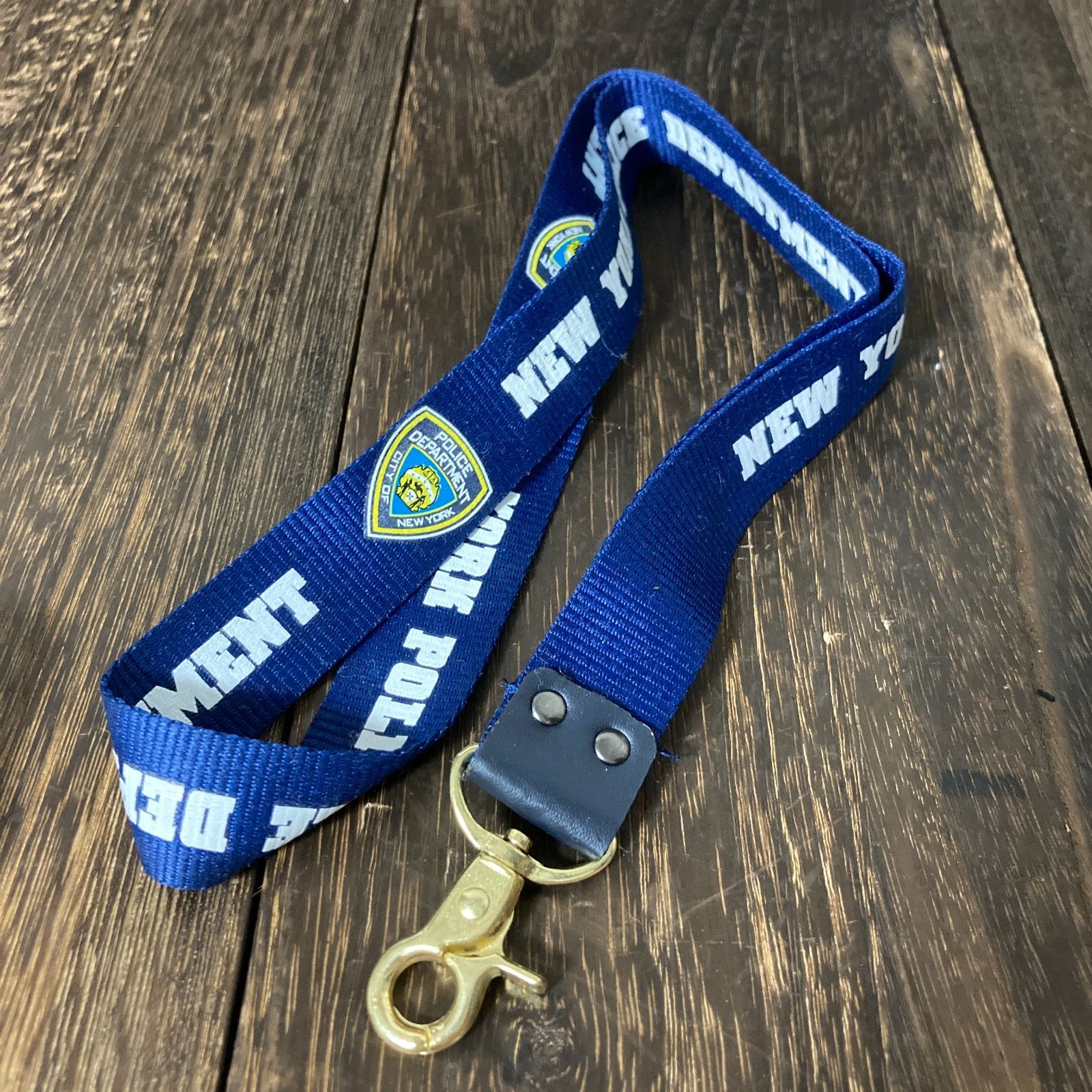 NEW YORK POLICE DEPARTMENT ニューヨーク市警察 ネックストラップ