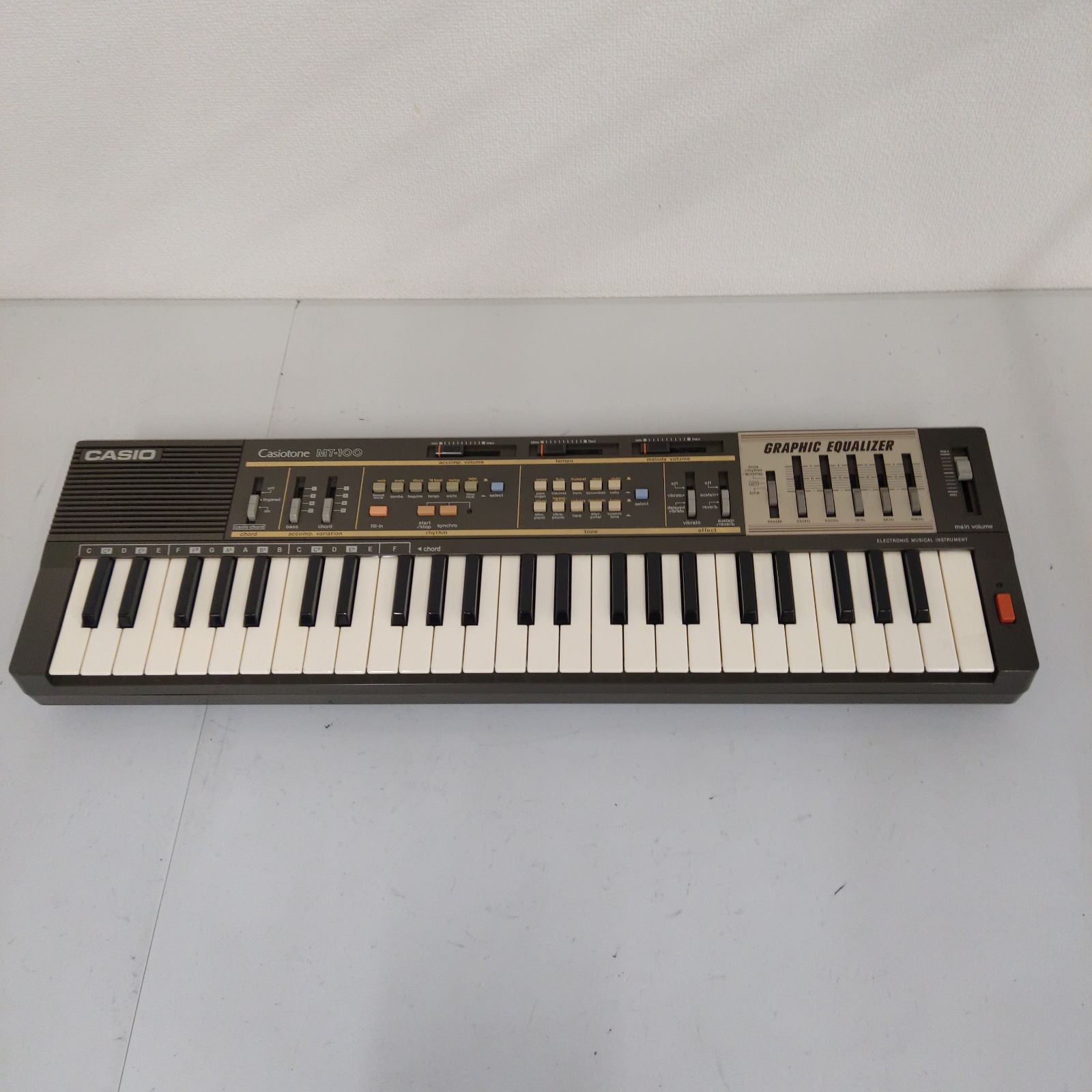 TAKA42-65】☆ CASIO カシオ ｢カシオトーン キーボード ビンテージ式