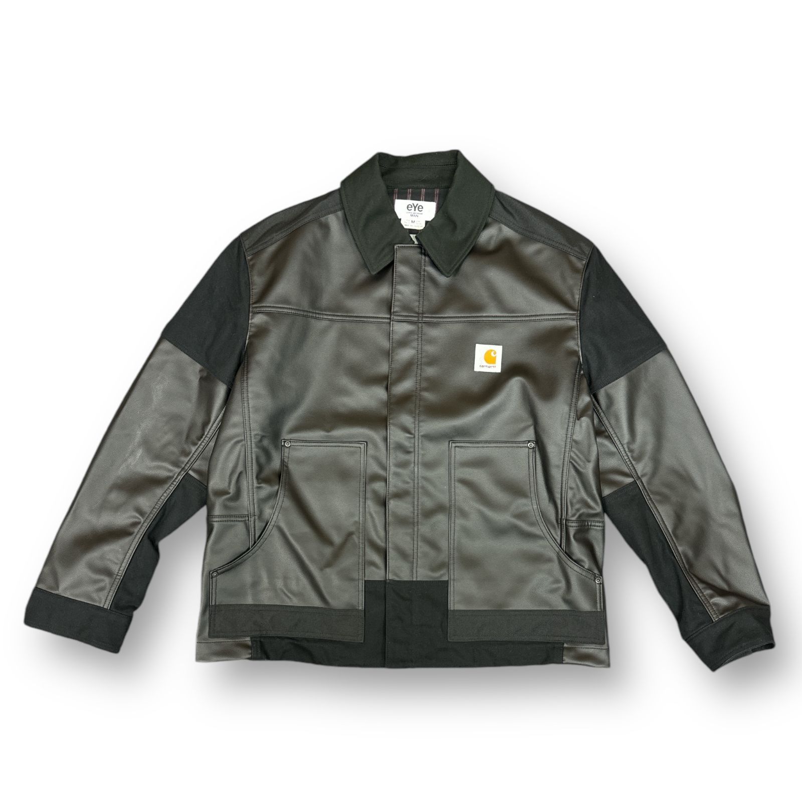 定価118800円 eYe JUNYA WATANABE MAN × Carhartt 24SS 合皮×綿ダック