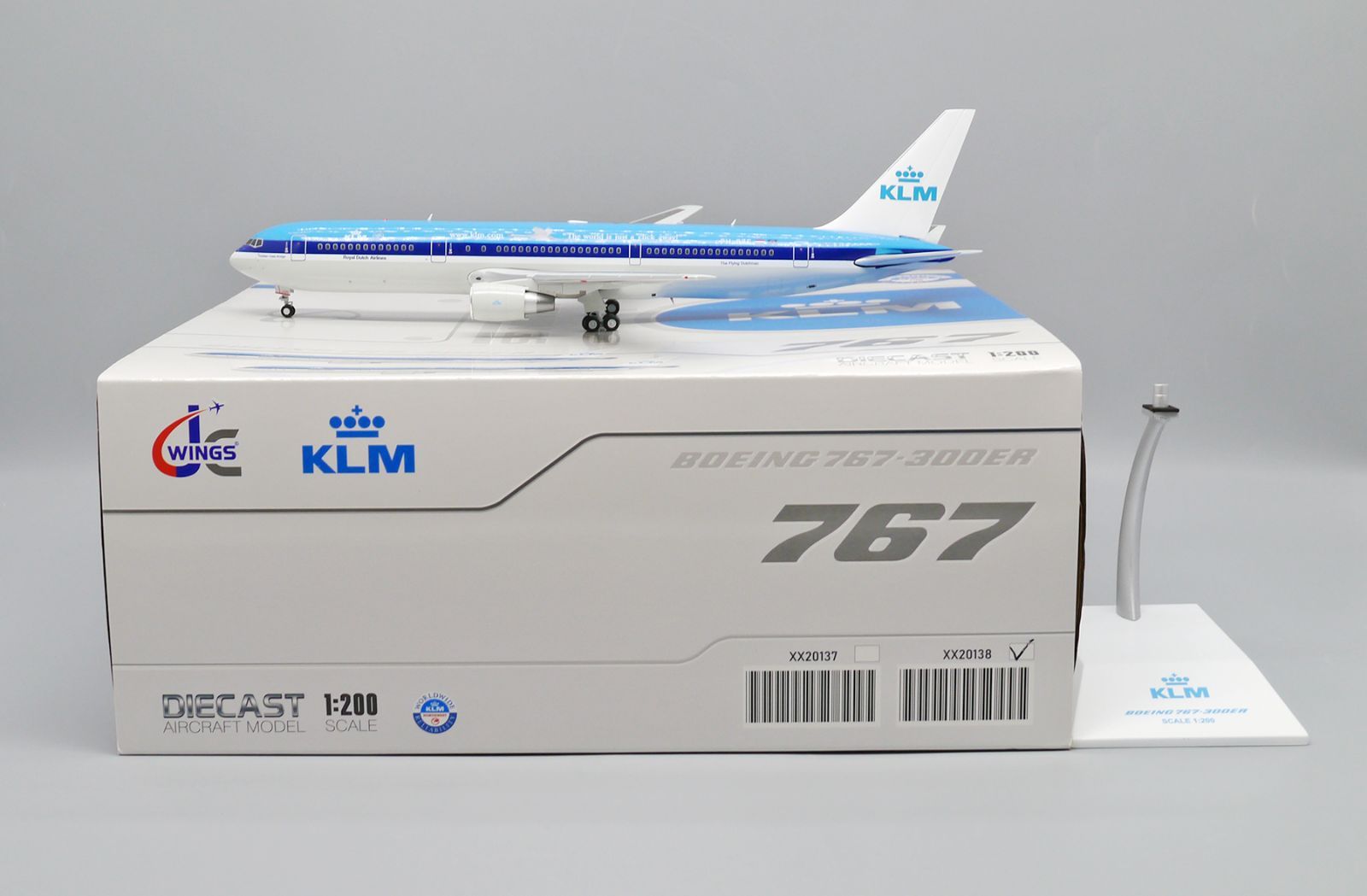 Jcwings KLMオランダ航空 767-300ER PH-BZF 1/200 XX20138 - メルカリ