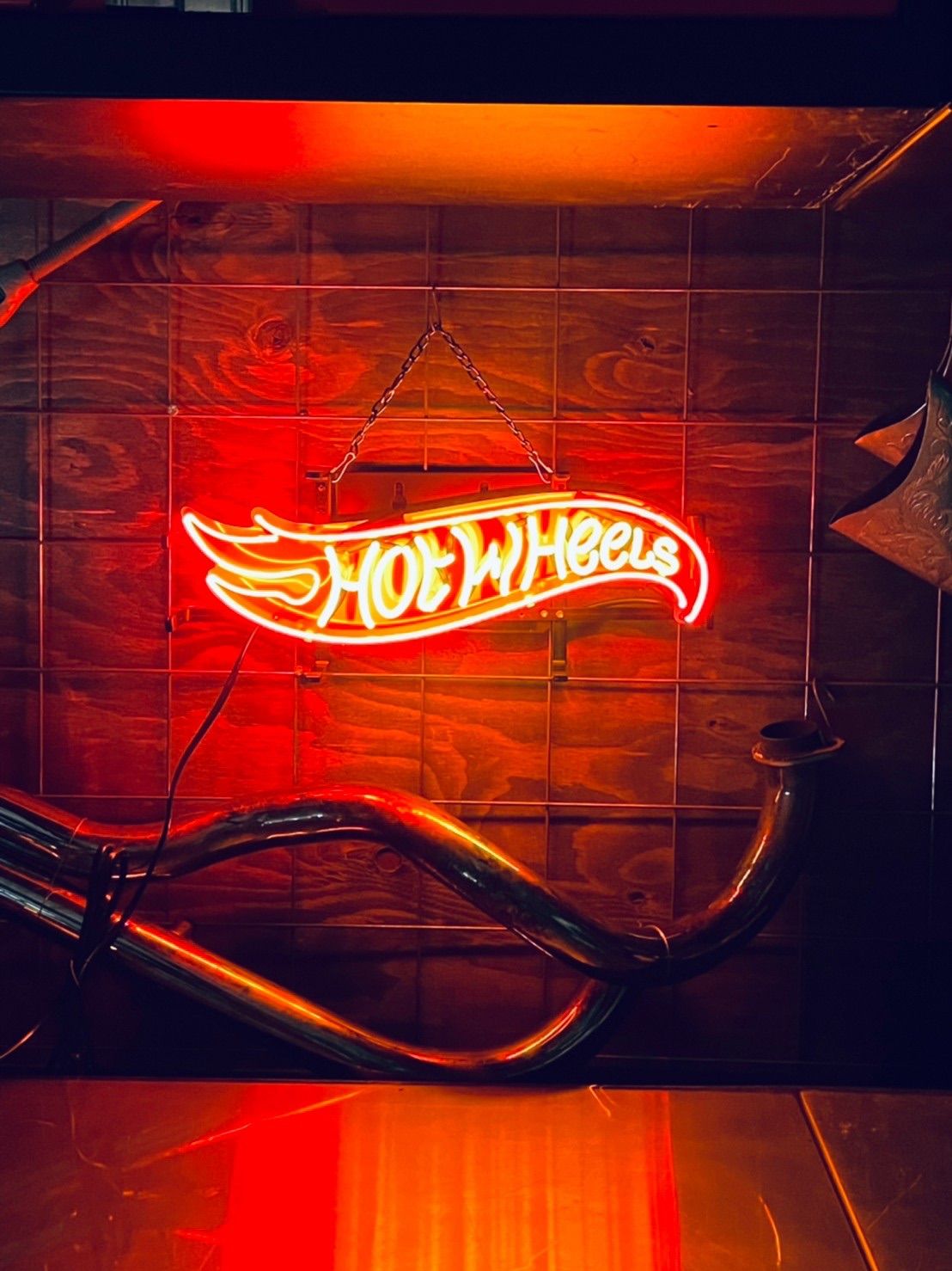 Hot Wheels ホットウィール ネオン 看板 コレクション 雑貨 北米