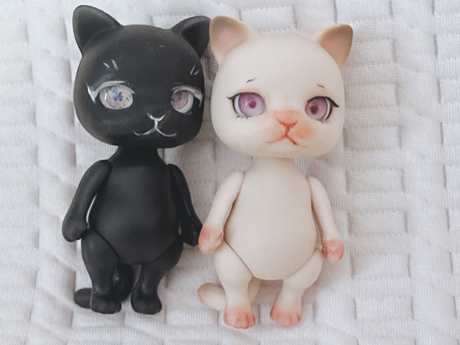 カプセルドール♡猫♡ピンクのアウトフィット