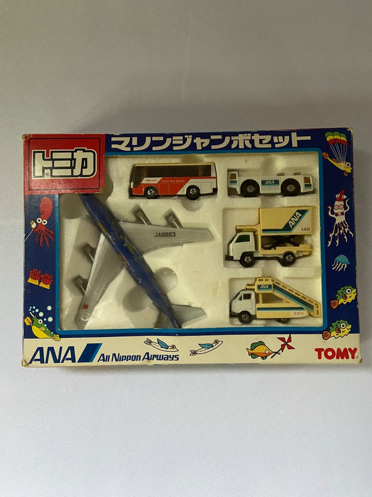 廃版 レア トミカ ANA マリンジャンボセット 日本製 - メルカリ