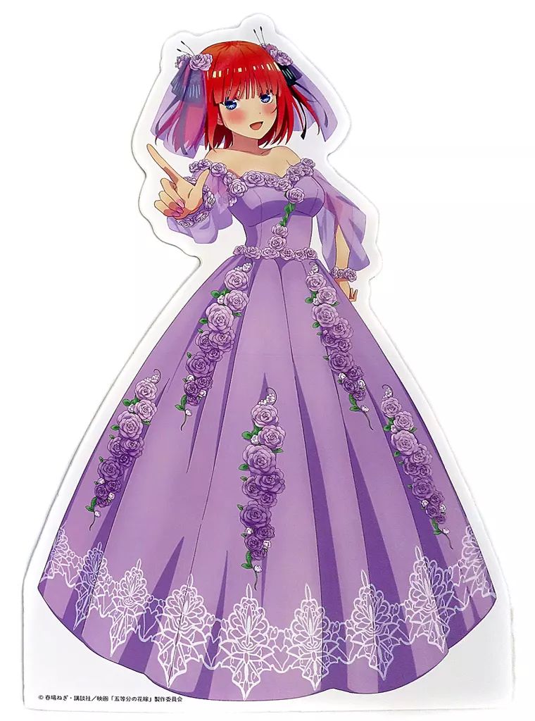 中古】雑貨 中野二乃 等身大スタンディパネル 「五等分の花嫁展