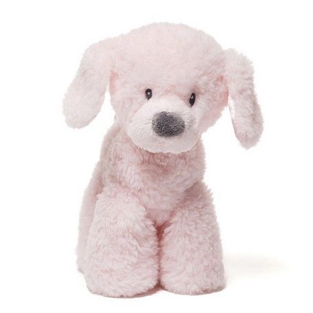 GUND ふわふわ ワンちゃん 犬 かわいい ぬいぐるみ ピンク - メルカリ