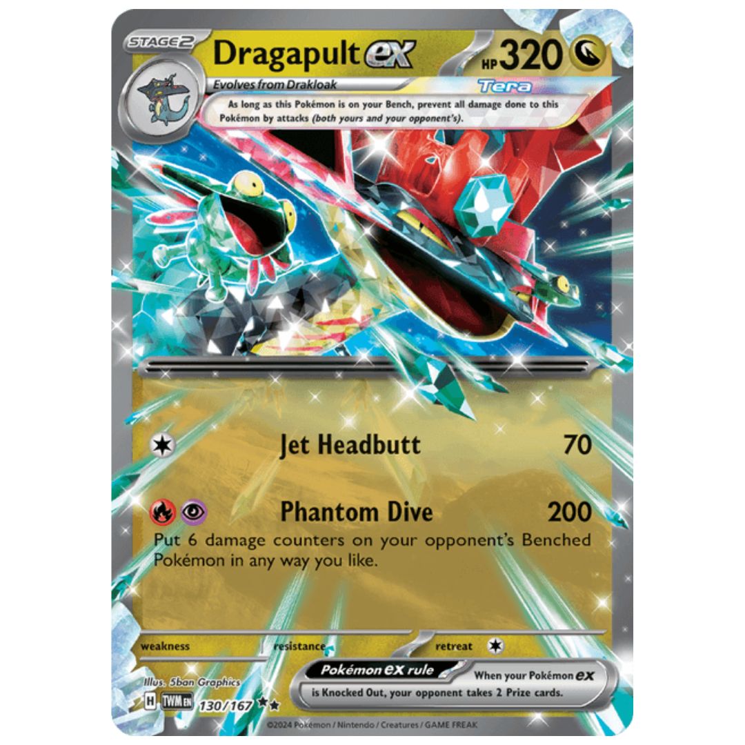 ポケカ ドラパルトex Dragapult ex 英語版 海外版 130/167 - メルカリ