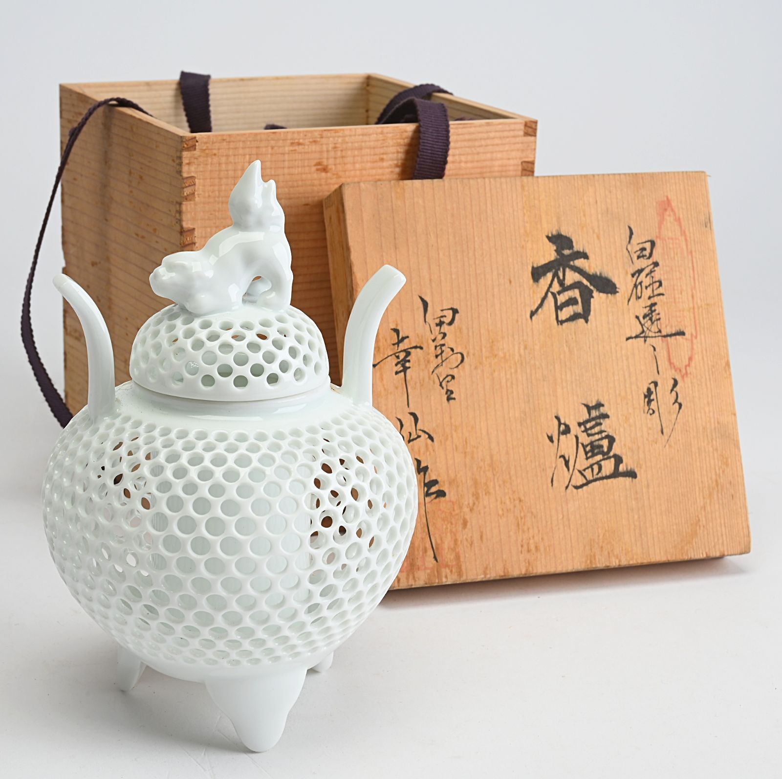 アメリカ南部のフォークアート（民芸） ガラス製の陶器壺 Pottery Jug