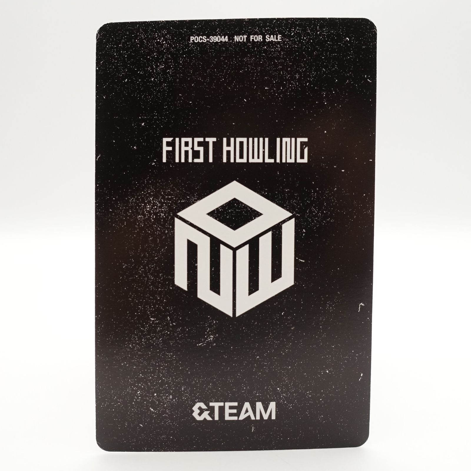 &TEAM ニコラス FIRST HOWLING NOW 初回限定版A トレカ フォト カード