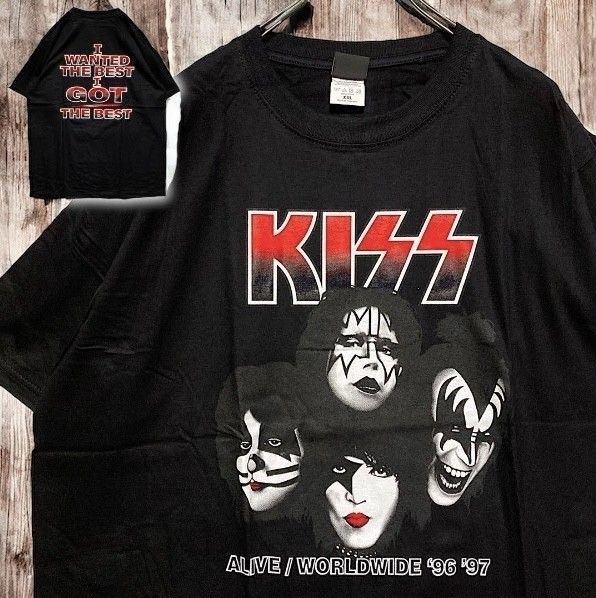 KISS キッス Tシャツ tee ティーシャツ バンド ロック ツアー ライブ