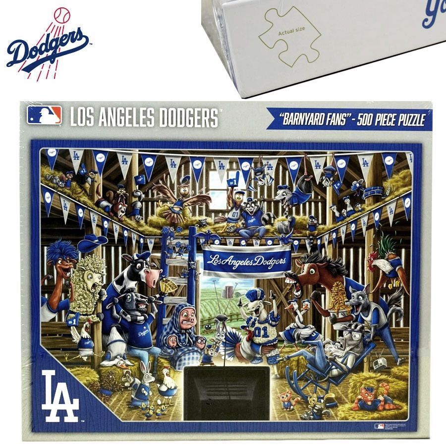 新品ロサンゼルスドジャースジグソーパズルMLB公式大谷翔平山本由伸