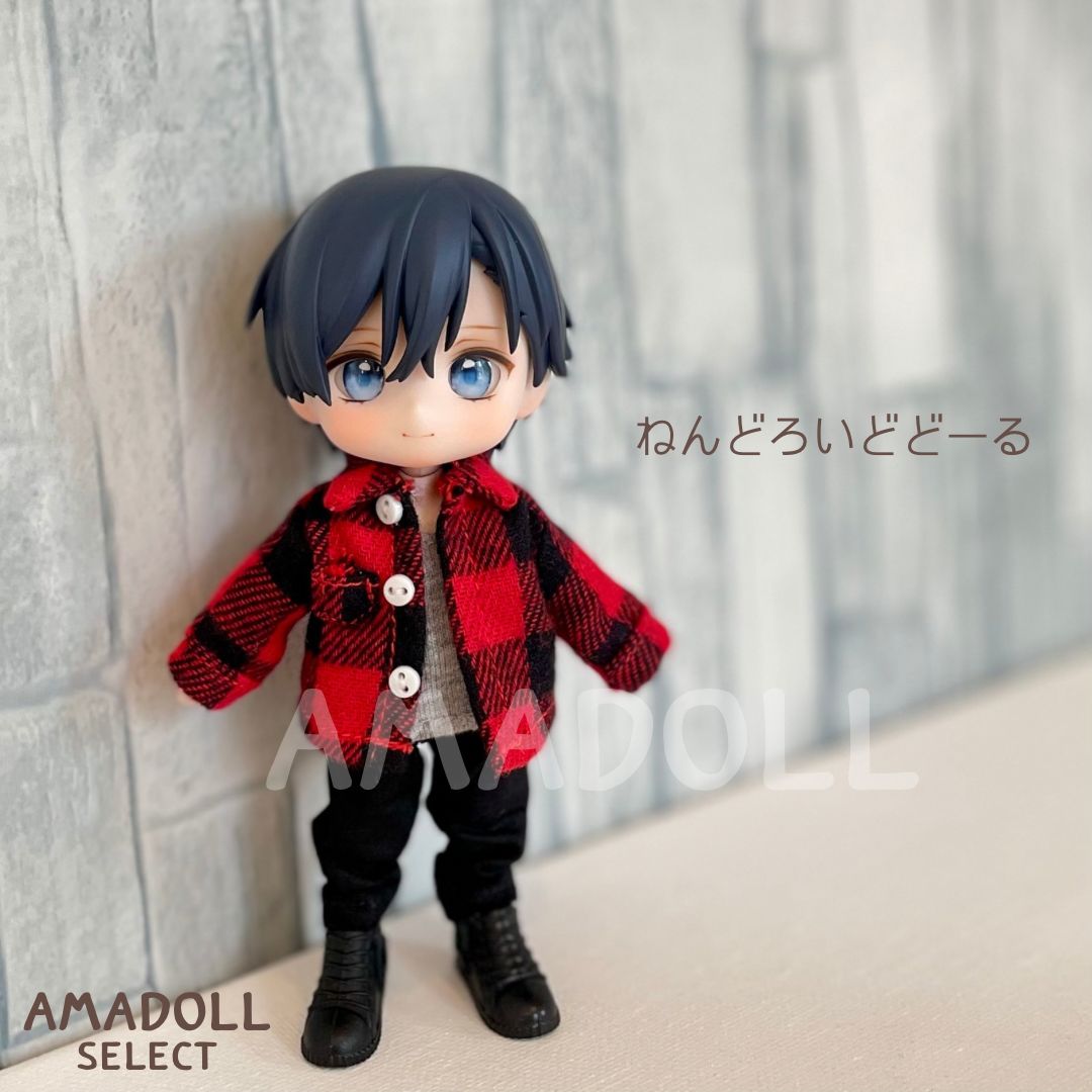 オビツ11 服 靴 セット 男の子 シャツ ねんどろいどどーる 可 1/12