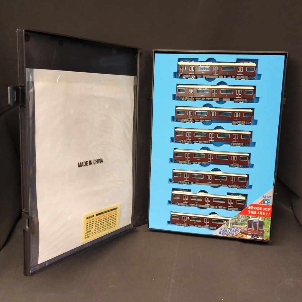 マイクロエース Nゲージ 阪急9000系 9001F・宝塚線 8両セット A6170
