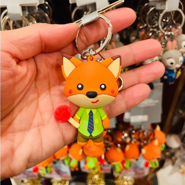 即日発送 ディズニー ズートピア ニック/ジュディ フィギュア キー