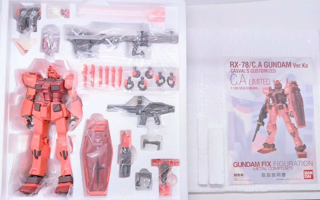 BANDAI GUNDAM FIX FIGURATION METAL COMPOSITE 機動戦士ガンダム RX