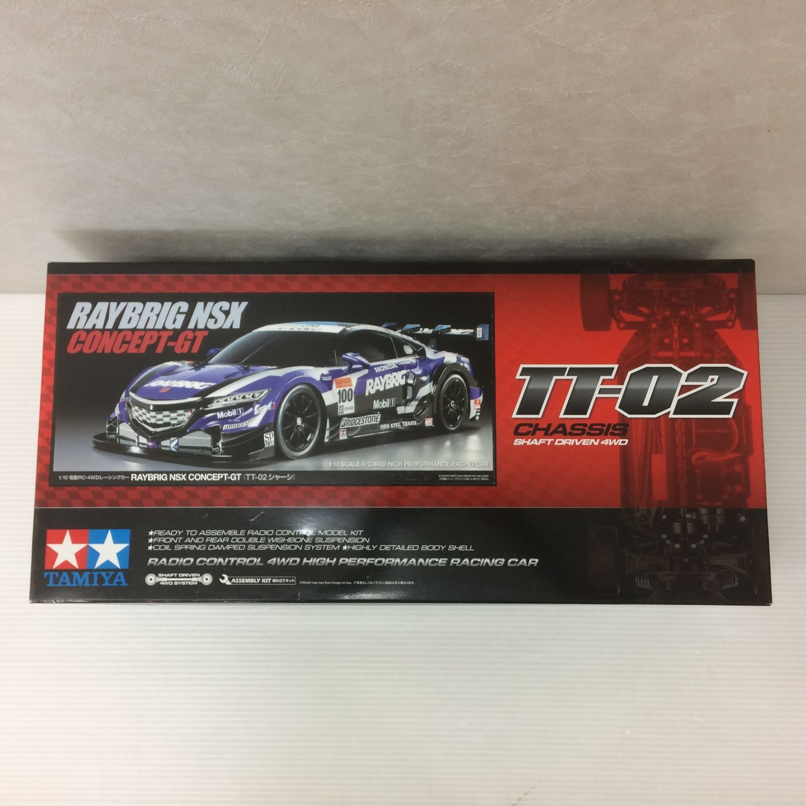 RC RAYBRIG NSX CONCEPT-GT(TT-02) 1/10 未使用品 smpra086501 - メルカリ