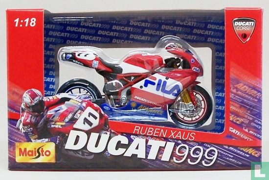 Ducati 999 'Ruben Xaus' 31536/2 (R1) (2003) - Maisto - LastDodo