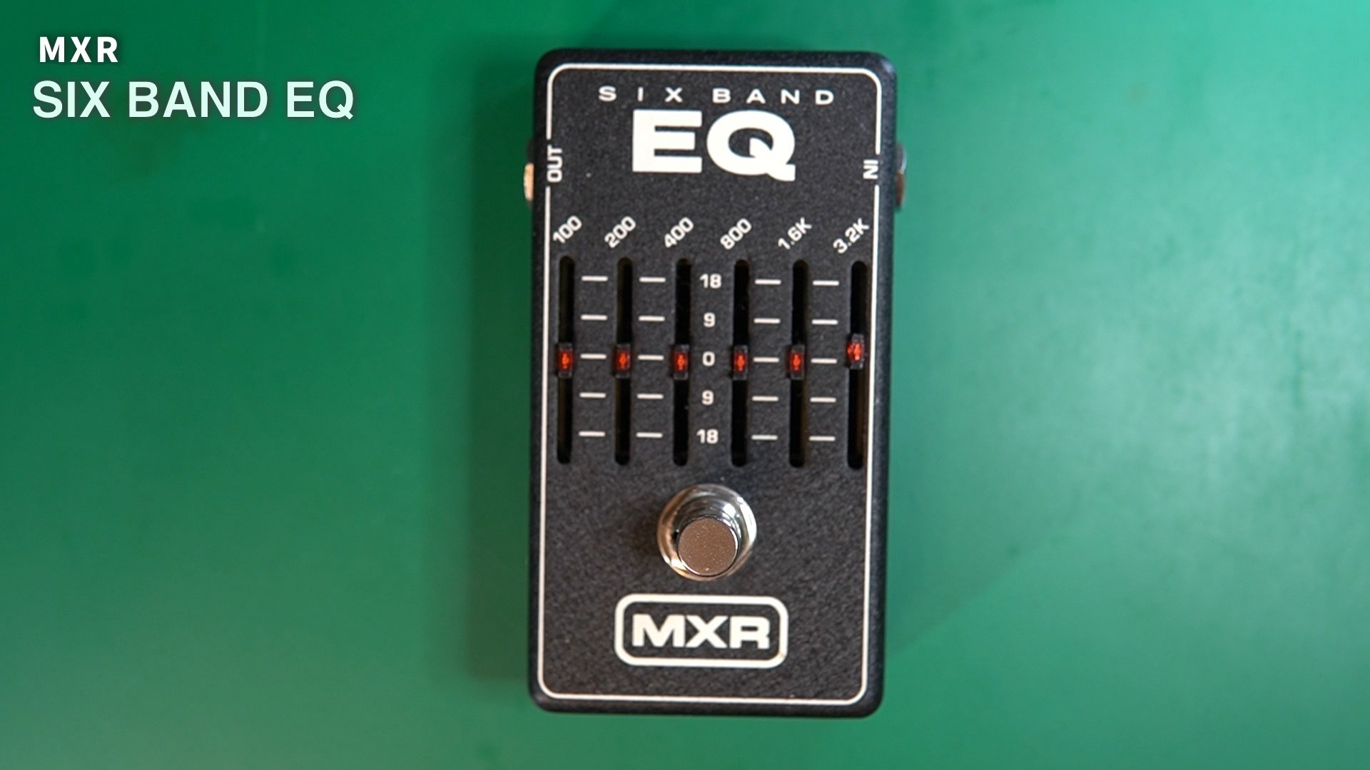 MXR M109 6 Band Graphic EQ の修理｜ebi-san