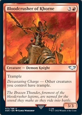 統率者デッキ：ウォーハンマー40,000】『禍つ神々の力』新規カード