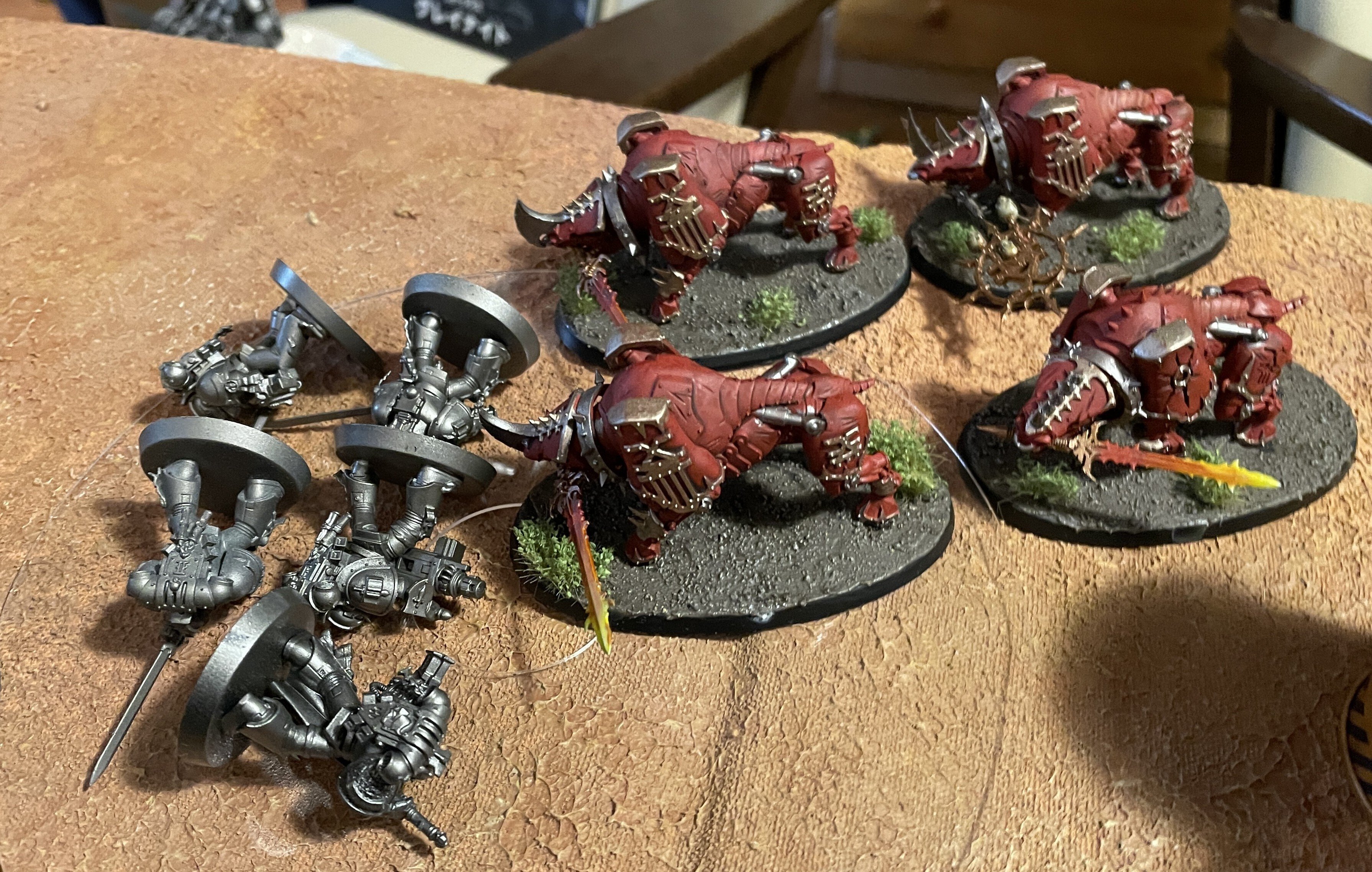 ウォーハンマー40k ケイオスディーモン：フレッシュハウンド＆ブラッド
