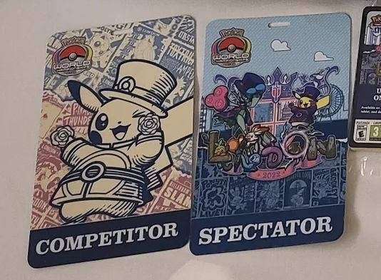 ポケモンWCS2019 ワシントン 観戦者パス&ストラップ ポケモンWCS2019