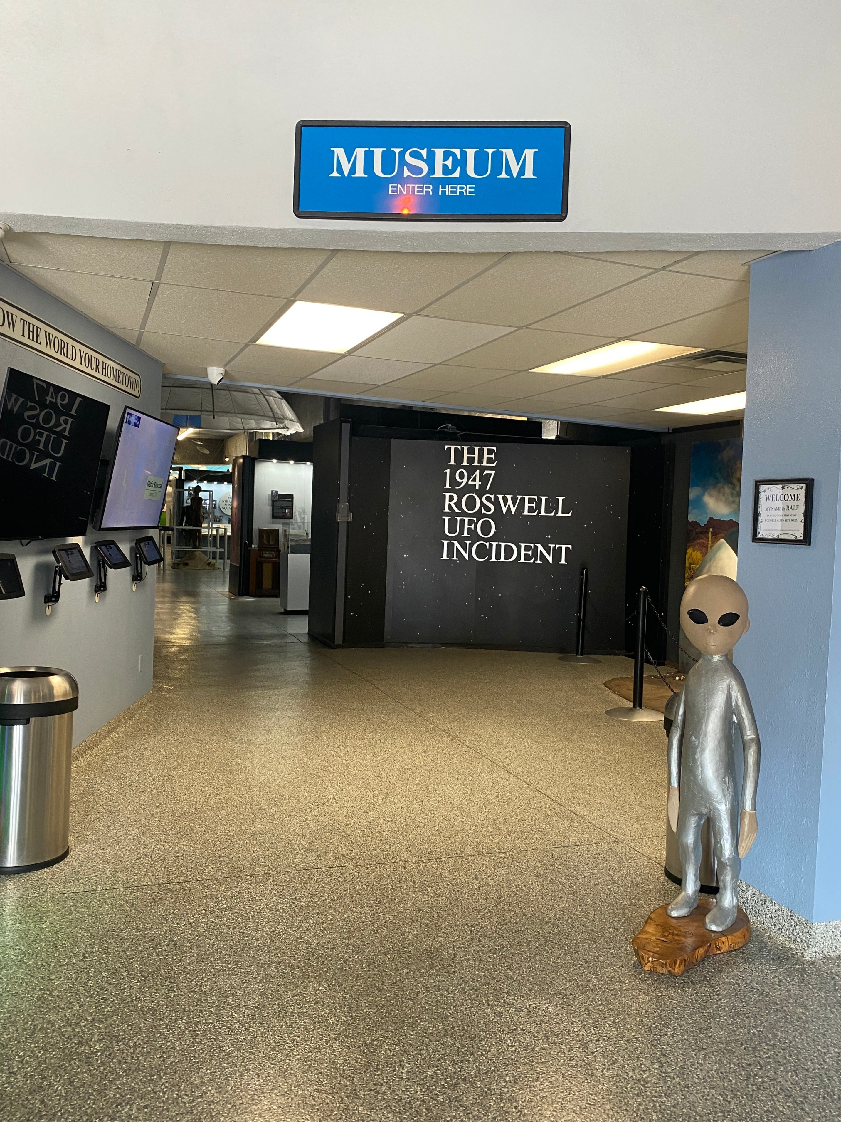 ロズウェルUFO博物館（International UFO Museum and Research Center